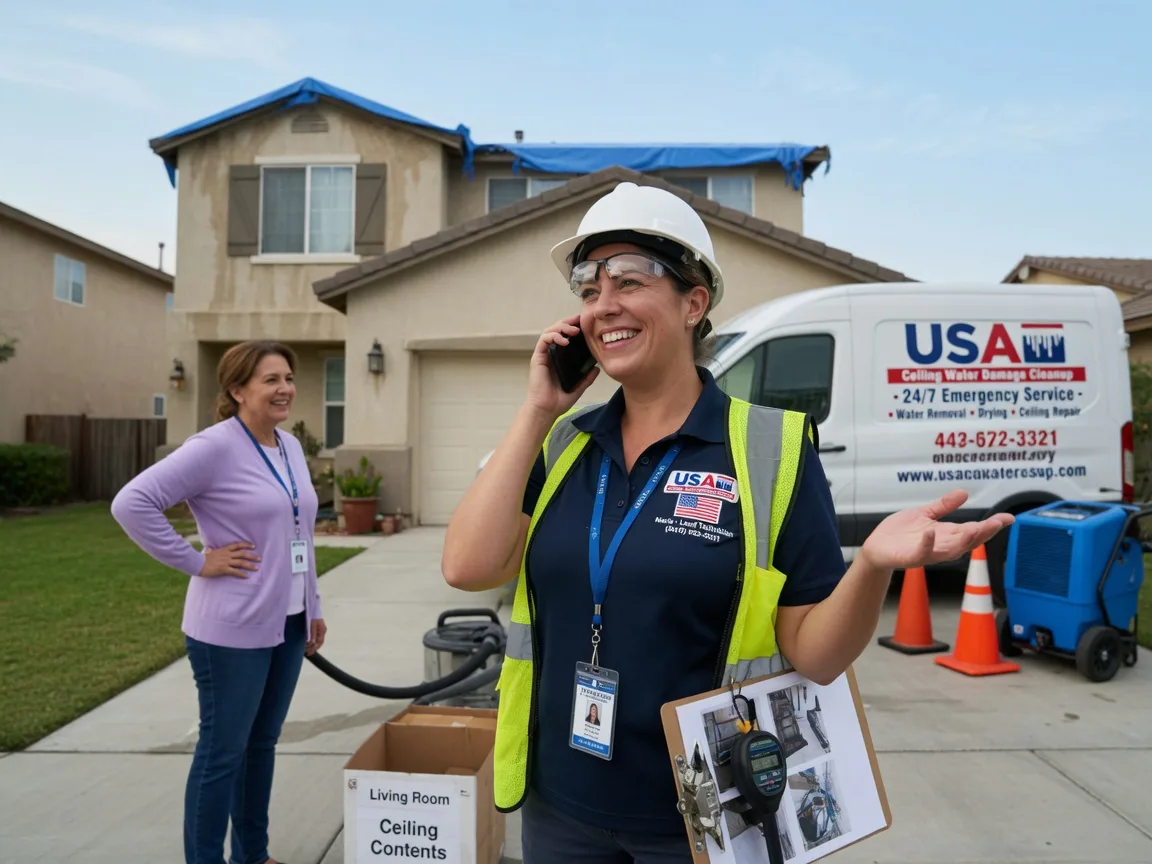 Ceiling Water Damage Restoration Conroe, TX FAQs
