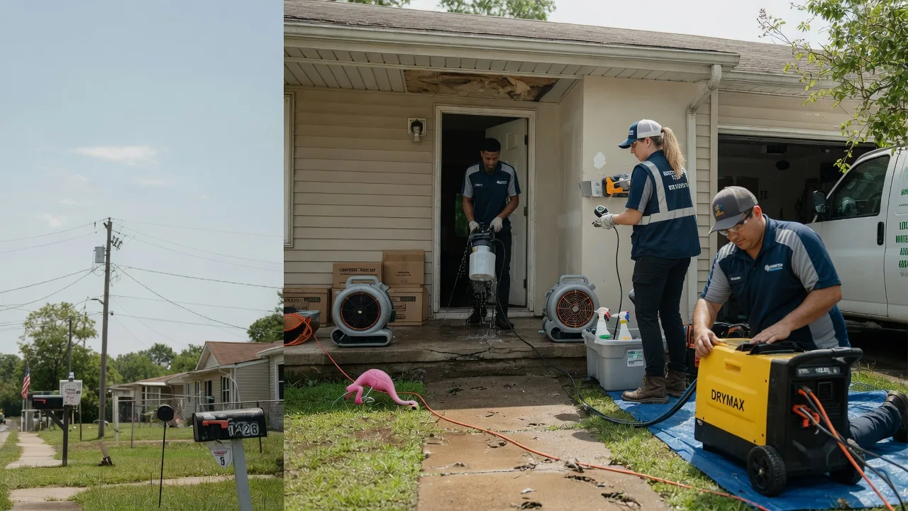Storm Damage Water Removal in Conroe, TX near me